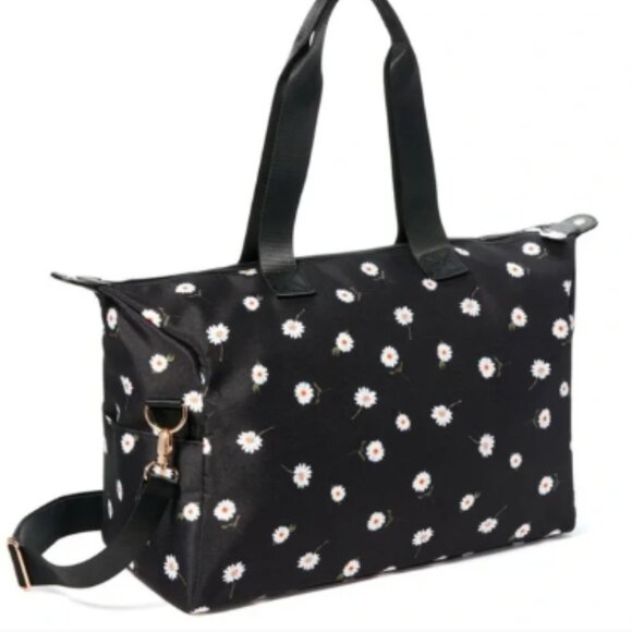 Alice + Olivia by Stacey Bendet daisy print duffel bag - Picture 1 of 16